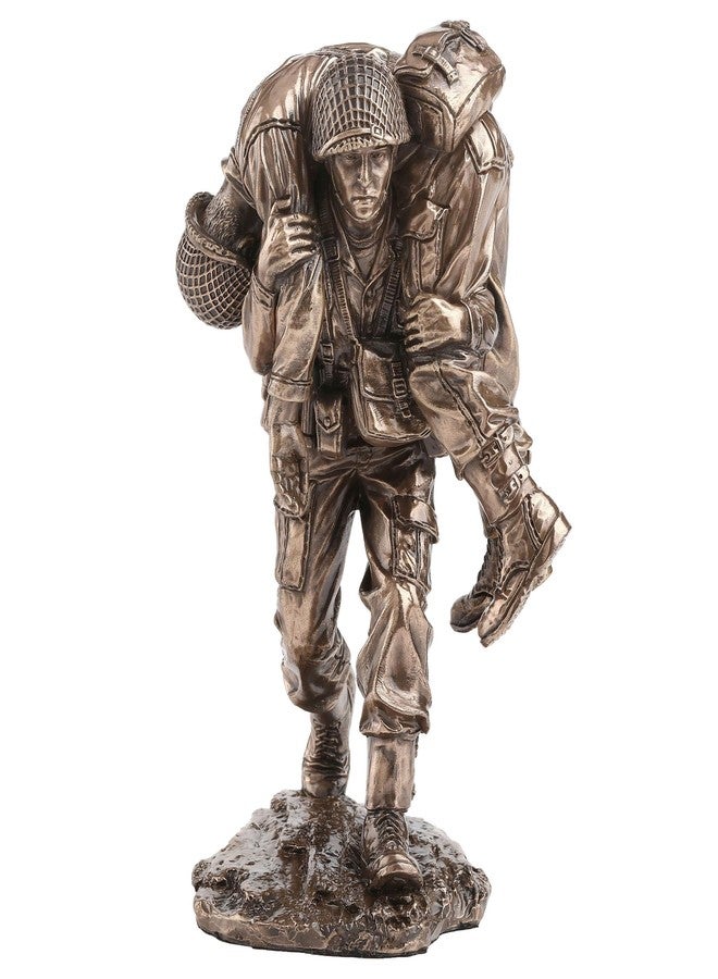 Veronese Design 5 1/8 Inch No Soldier Left Behind Cold Cast Resin Bronze Finish Military Gift Statue - Image 1