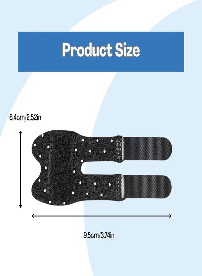 BendJoy® 2Pcs Child-Size Finger Splint Applicable to Middle/Index/Ring Finger Breathable | Ventilated | Multi-Finger | Child-Fit | Pain Relief | Adjustable - Image 2