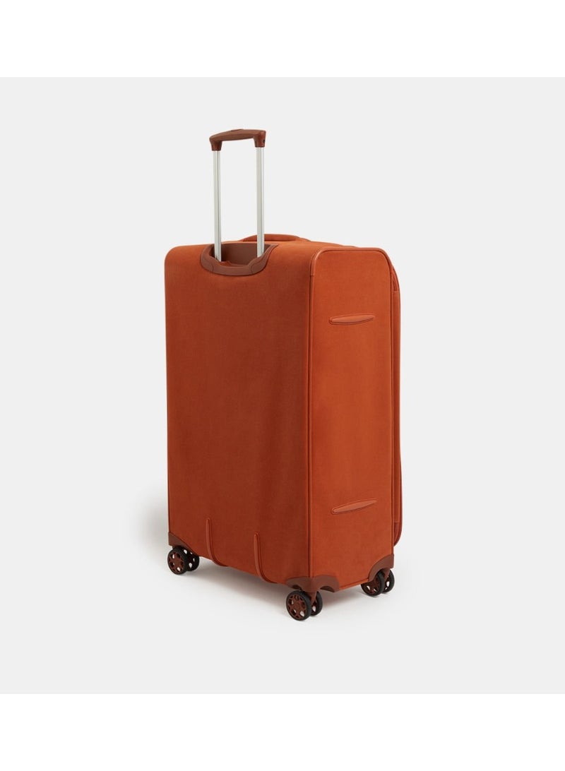 Jump New Uppsala Soft Expandable Suitcase Luggage Trolley 78cm Large Terracotta - Image 2