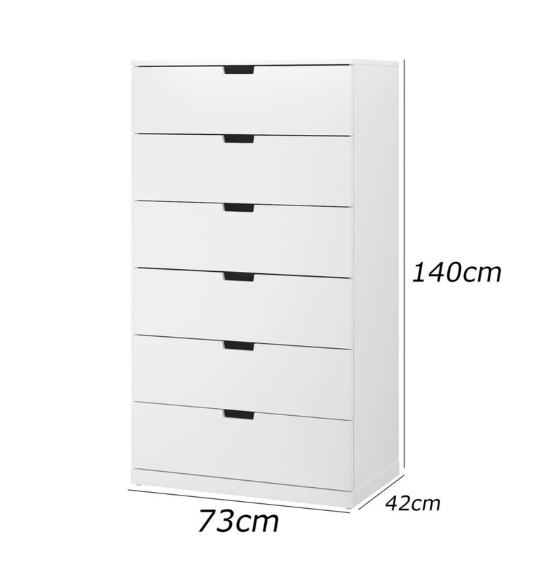 فرنتشر ستور وحدة ادراج مودرن ام دى اف - ارتفاع 140 سم - عرض 73 سم - عمق 42 سم ، من فرنتشر ستور. - Image 5