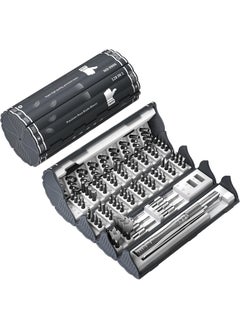 XIKKART XIKKART 128 in 1 Electronics Precision Screwdriver Set Professional Magnetic Repair Tool Kit with 122 Bits for Computer PC iPhone Laptop Game Console Watch Xbox PS5 MacBook Ring Doorbell  - Image 1