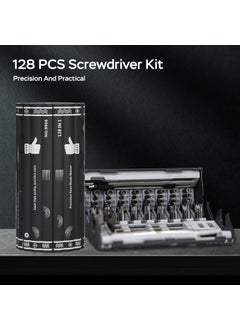 XIKKART XIKKART 128 in 1 Electronics Precision Screwdriver Set Professional Magnetic Repair Tool Kit with 122 Bits for Computer PC iPhone Laptop Game Console Watch Xbox PS5 MacBook Ring Doorbell  - Image 4