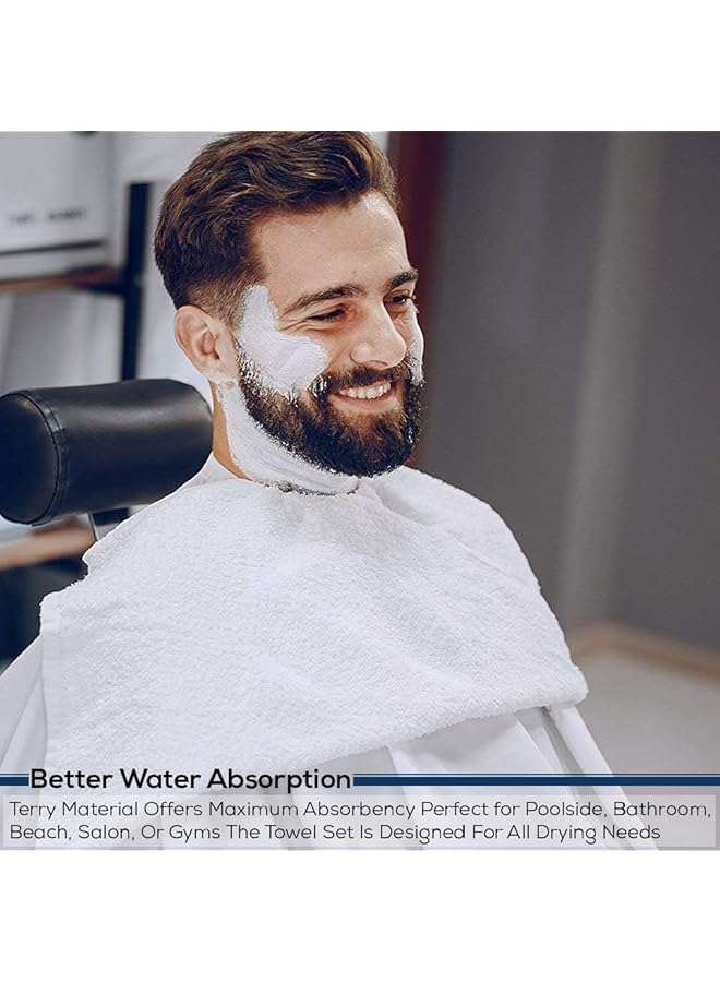 erorex 79251 White Hand Towels 16 Inch X27 Inch 12 Pack - Image 3