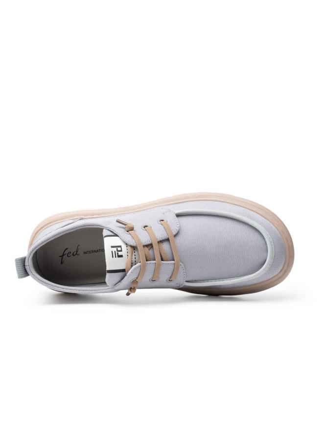 Fed   Casual Canvas Shoes Men Spring And Autumn Slip-on Breathable Lace-up Trendy Sneakers - Image 3