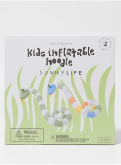 SUNNY LIFE Kids Inflatable Noodle Into the Wild Multi Set of 2 | Outdoor Summer Toy | Pool & Water Play Inflatable Accessories for Kids  - Image 5