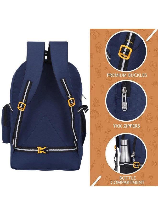 STRONG LIFE 50 Litres Unisex Travel Tourist Rucksack Backpack for Outdoor Sports Camp Hiking Trekking Bag for Men and Women (Blue) - Image 2