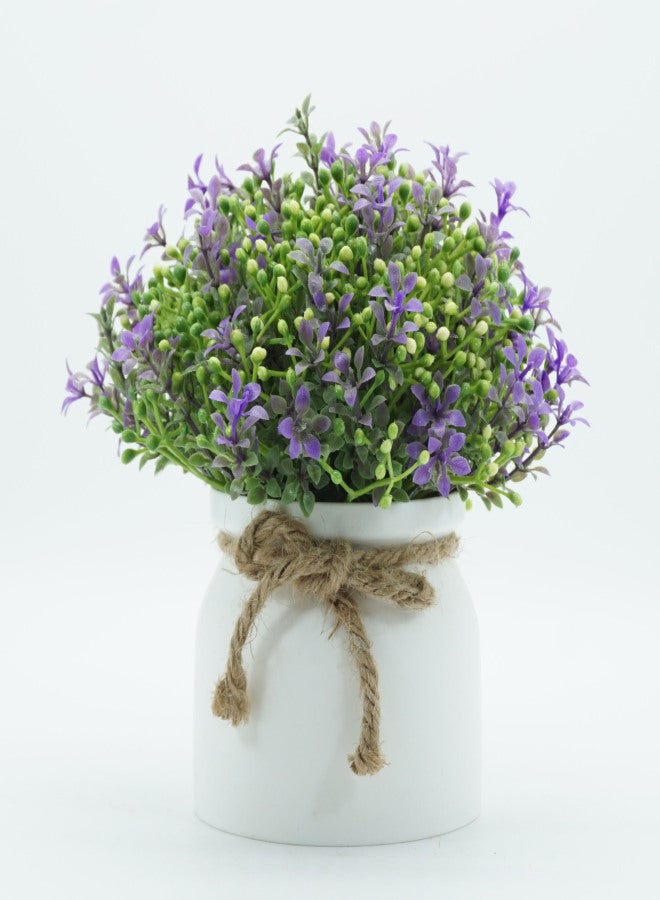 Nordic style simulation orchid bean small bonsai fake flower decoration creative living room desktop green plant potted home decoration lotus color  - Image 4