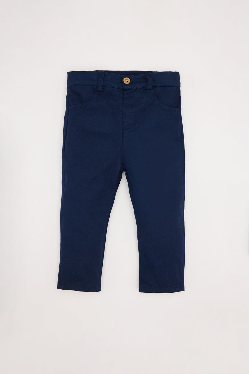 DeFacto Baby Boy New Year Themed Shirt Trousers 2 Piece Set - Image 2