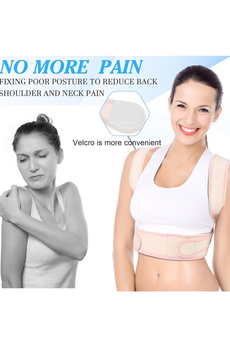 SOLARAE Posture Corrector for Women and Men, Adjustable Back Brace & Straightener for Scoliosis, Breathable Back Support and Posture Trainer, Relieve Waist, Neck, Shoulder, Back Pain - Image 3