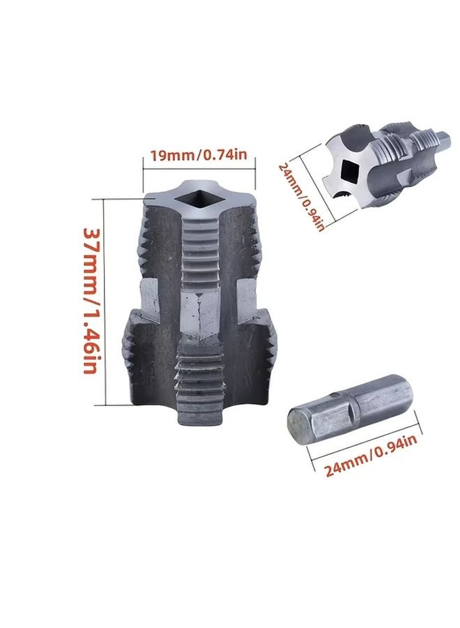 1pc Broken Wire Extractor for Faucet Pipe Damaged Bolt Remover No Power Needed - Image 3