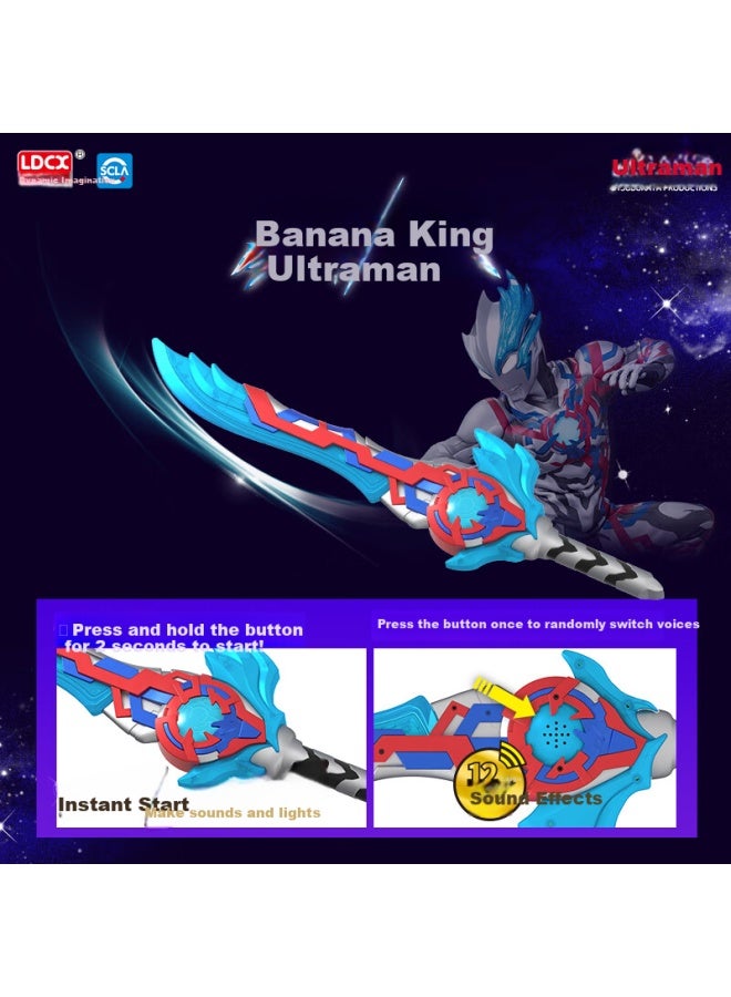 Ldcx Lingdong Chuangxiang Official Ultraman Toy, Boys' Sword, Blaze Light-up Sound Sword, Light Saber, Children's Birthday Gift - Image 2