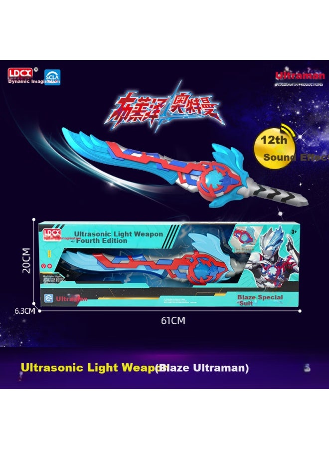 Ldcx Lingdong Chuangxiang Official Ultraman Toy, Boys' Sword, Blaze Light-up Sound Sword, Light Saber, Children's Birthday Gift - Image 1