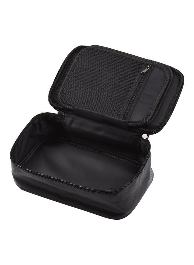NIBEMINENT Fireproof File Document Bag with Multi-Layer Card Case Black  - Image 3