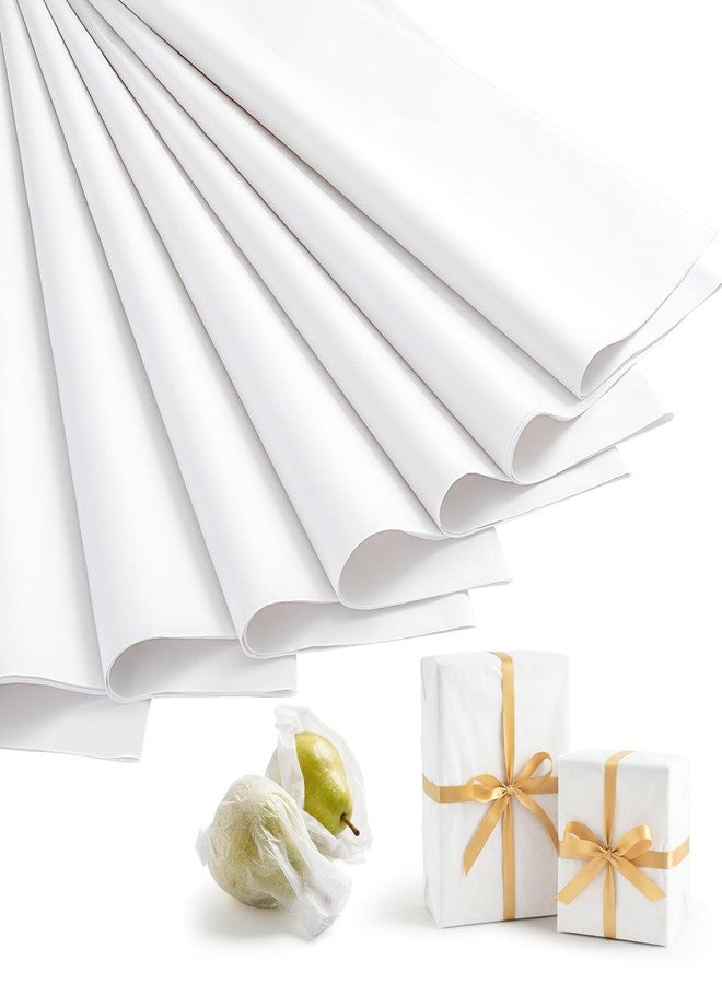 Simetufy 150 Sheets White Tissue Paper, 15" x 20" Tissue Paper Bulk for Gift Wrapping Packing Supplies Weddings Birthday Holidays Art CraftsCrafts Decor - Image 1
