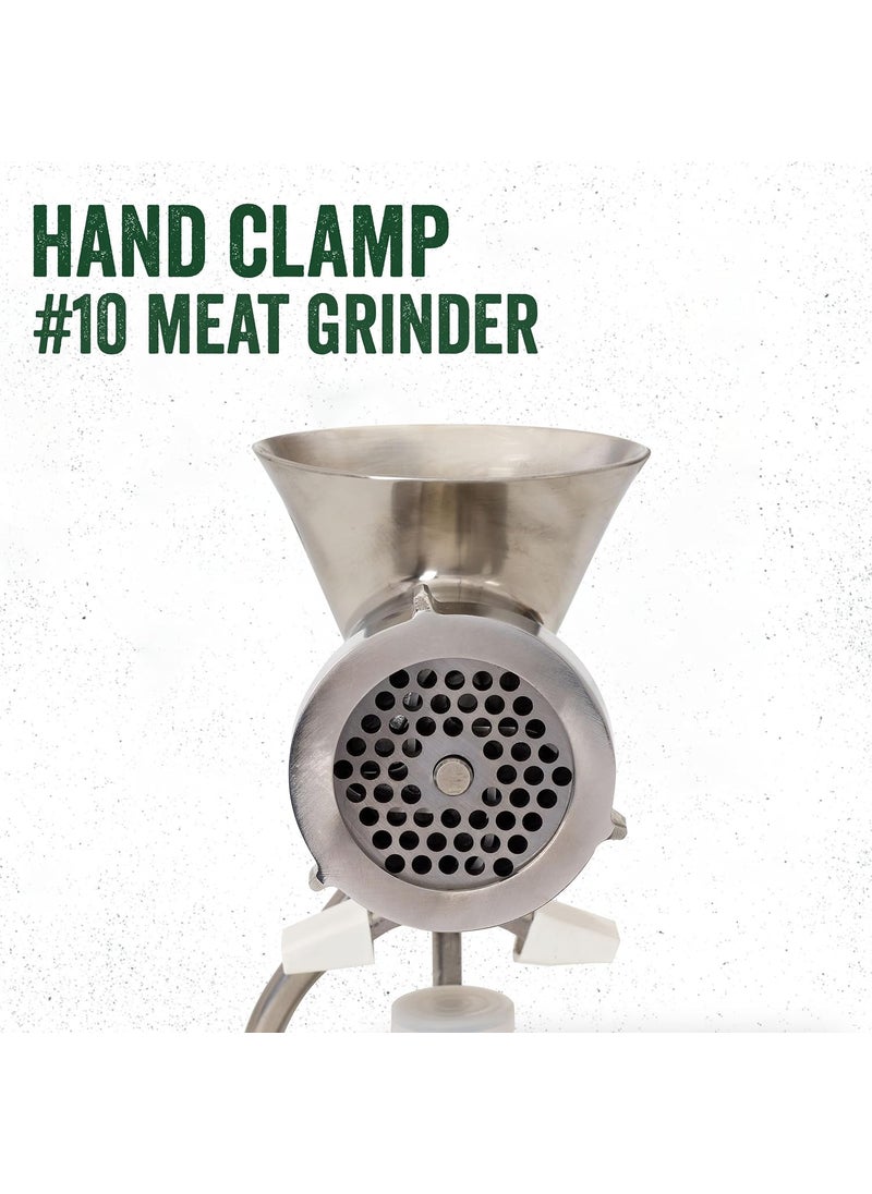 LEM LEM Products 10 ClampOn Hand Grinder Stainless Steel Meat Grinder  - Image 2
