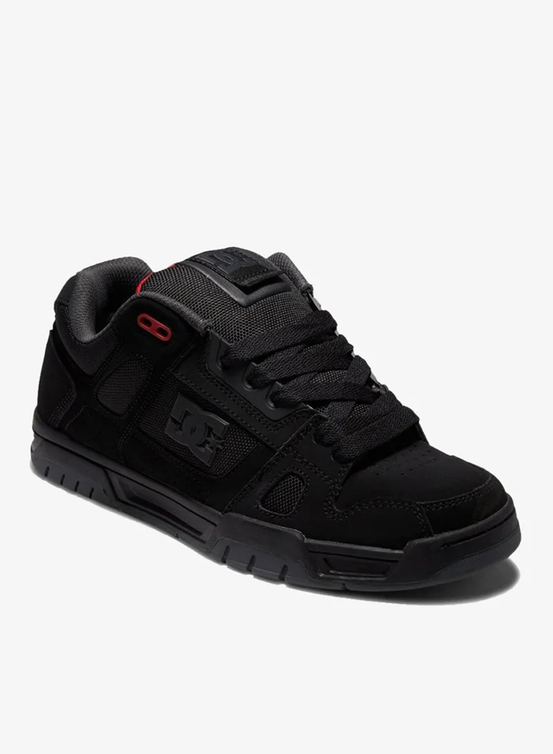 دي سي شوز Stag Leather Shoes - Men