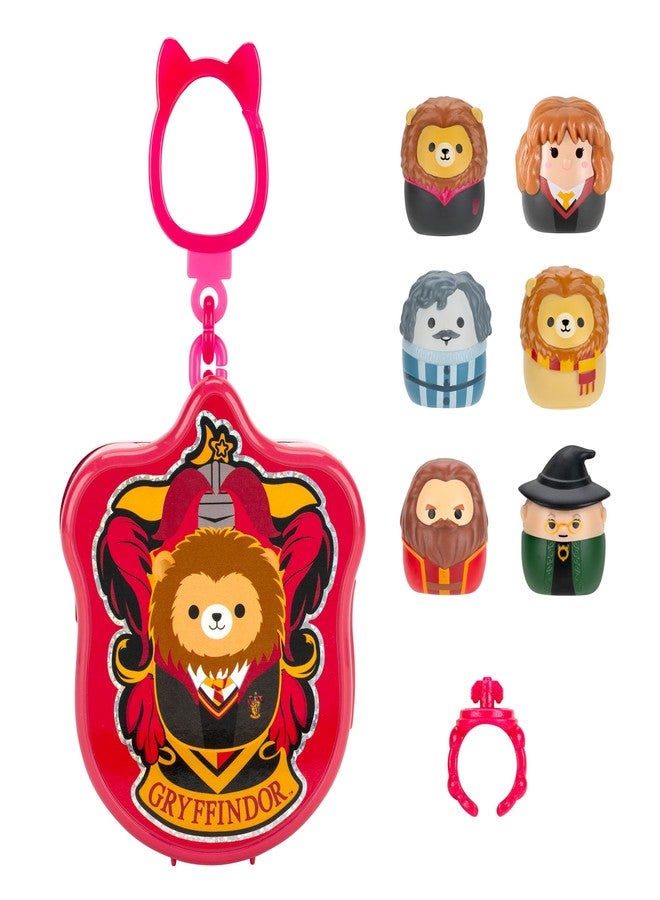 Squish-a-longs “Harry Potter” Clip-a-Longs Mini-Squish Gryffindor Multipack - Image 1