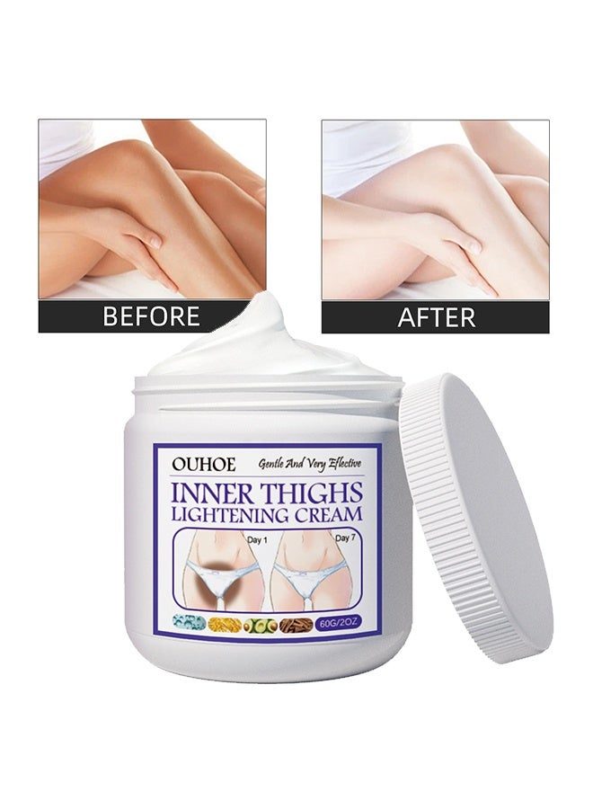 OUHOE Lightening Cream, for Intimate Areas, Skin Lightening for Underarms, Neck, Armpits, Knees, Elbows, Face and Body  60g - Image 1
