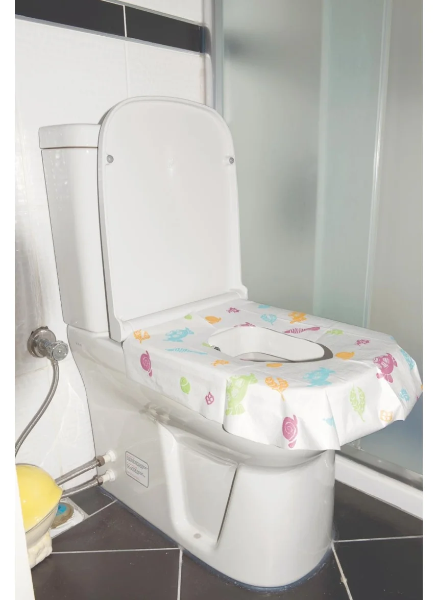 Mycey Disposable Toilet Seat Cover Set (10X3 30 Pieces)