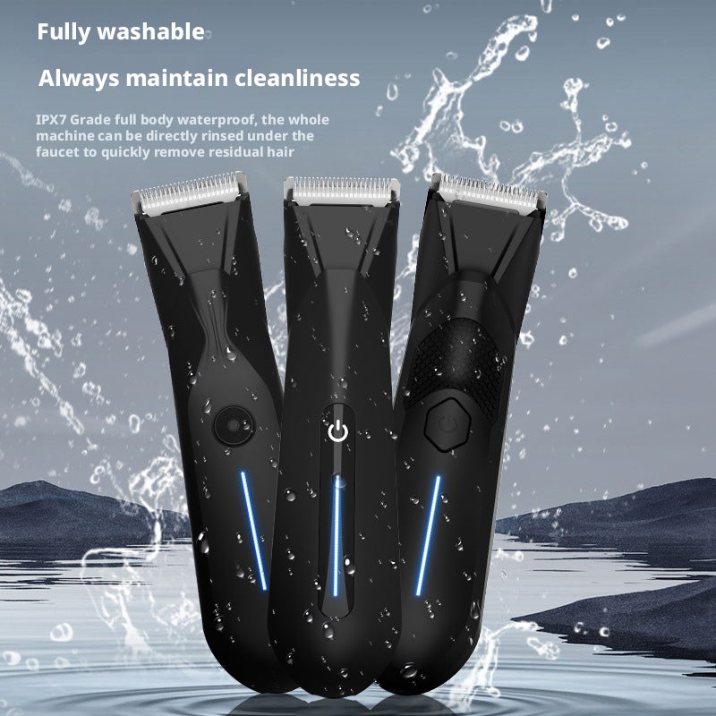 Electric Body Hair Trimmer for Men and Women, Waterproof USB Rechargeable - Image 5