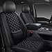 WENNFOUR F150 Seat Covers 20152025 Front Pair Truck Interior Sets with Lumbar Support Custom Fit for Ford F150 20152025 F250F350F450 20172025 Super Duty Crew Cab XLT XL Lariat Platinum Black - Image 2