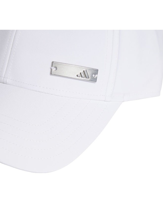 Adidas Bb Cap Lt Met White Training Cap For Unisex Kids  - Image 3