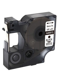 SKY 5 قطع 9 مم × 7 متر شريط D1 أسود على أبيض متوافق مع طابعات الملصقات Dymo LM 160 A40913  - Image 4