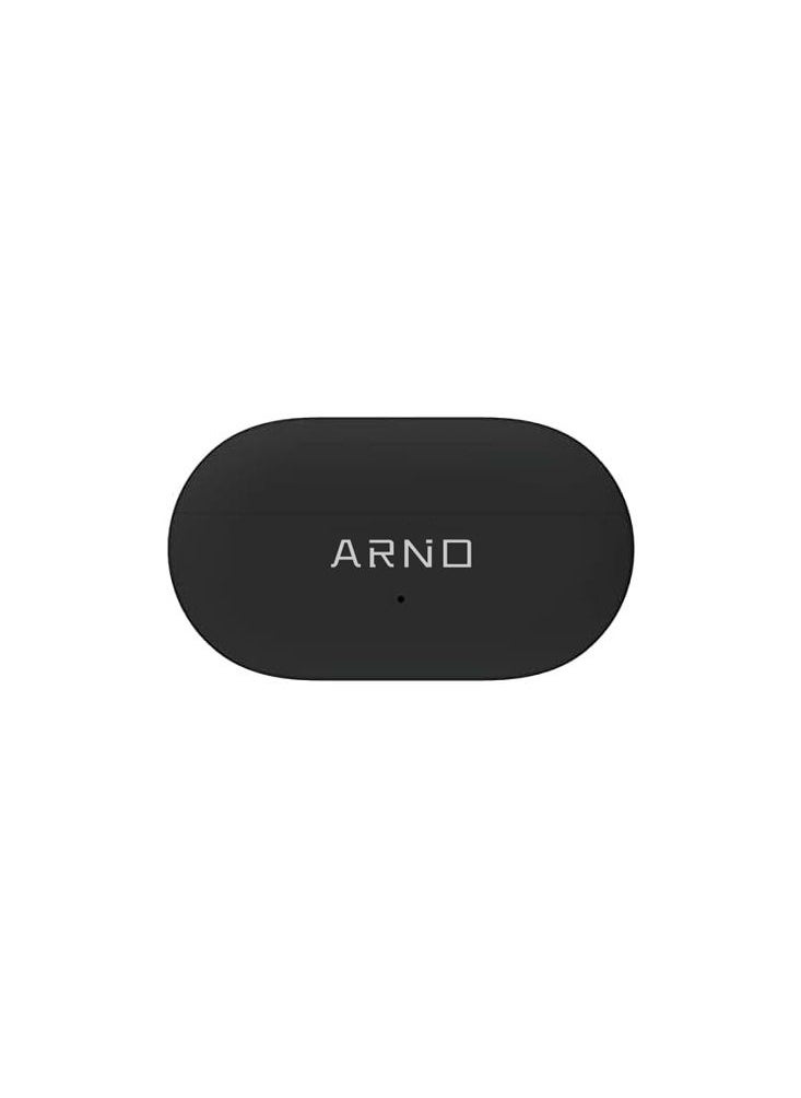 ARNO - Sound Earcuffs Upgrade Plus Earring Wireless Bluetooth Earphones TWS Ear Hook Headset Sport Earbuds -Black - Image 1