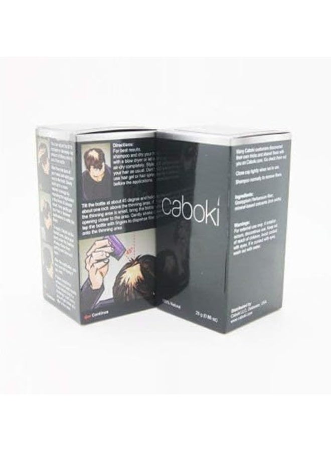 كابوكي ألياف بناء الشعر كابوكي - 25 جرام - أسود - Image 3