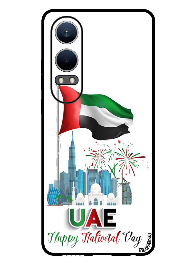 Theodor Protective Case Anti Scratch Shock Proof Bumper Cover For OnePlus Nord CE4 Lite Uae National Day - Image 1