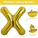 TONIFUL 40 Inch Large Gold Letter X Balloons Helium Filled Foil Mylar Big Balloons for 2026 New Year Eve Graduation Wedding Baby Shower Birthday Party Anniversary Decorations - Image 4
