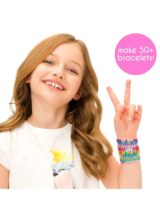 جاست ماي ستايل مجموعة صنع الأساور بنفسك مع أكثر من 2000 حبة وحقيبة تخزين وتعليمات - Image 4