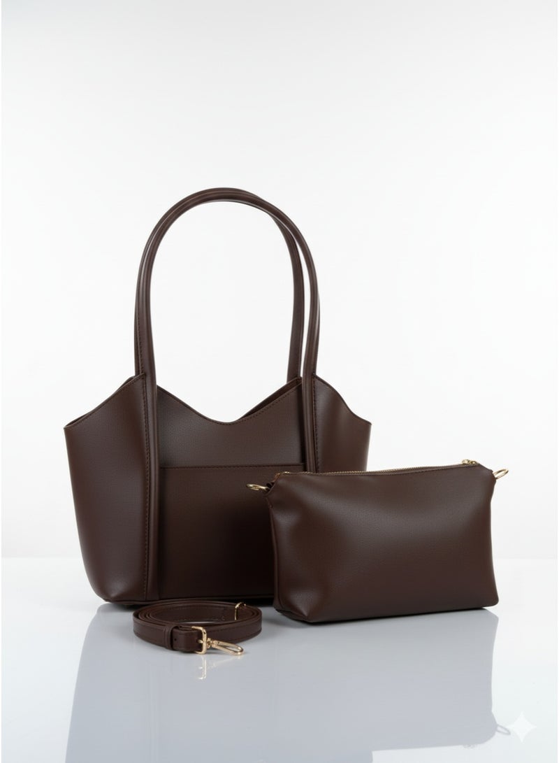 فيبراندا شنطة نسائية أنيقة مصنوعة من جلد عالي الجودة