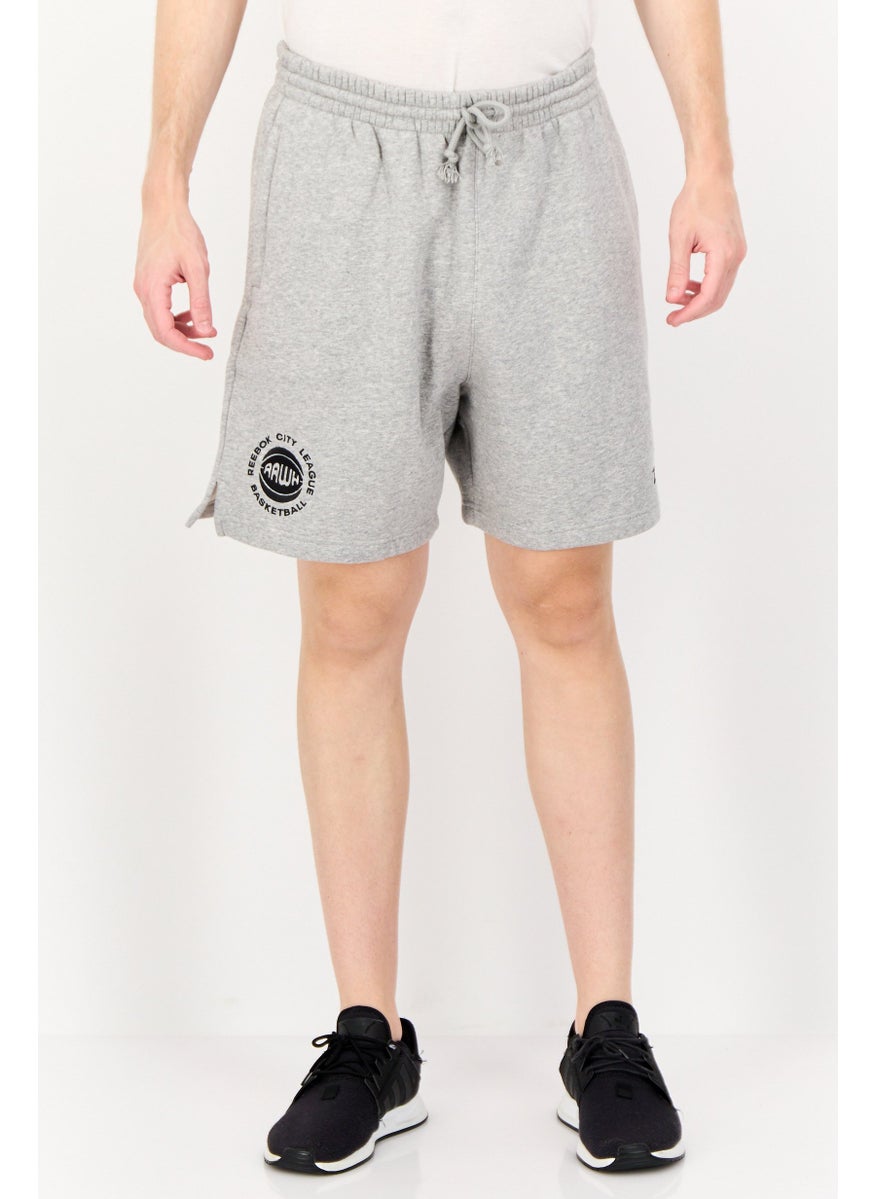 Reebok Men Sportswear Fit Outdoor Shorts, Grey  - Image 1
