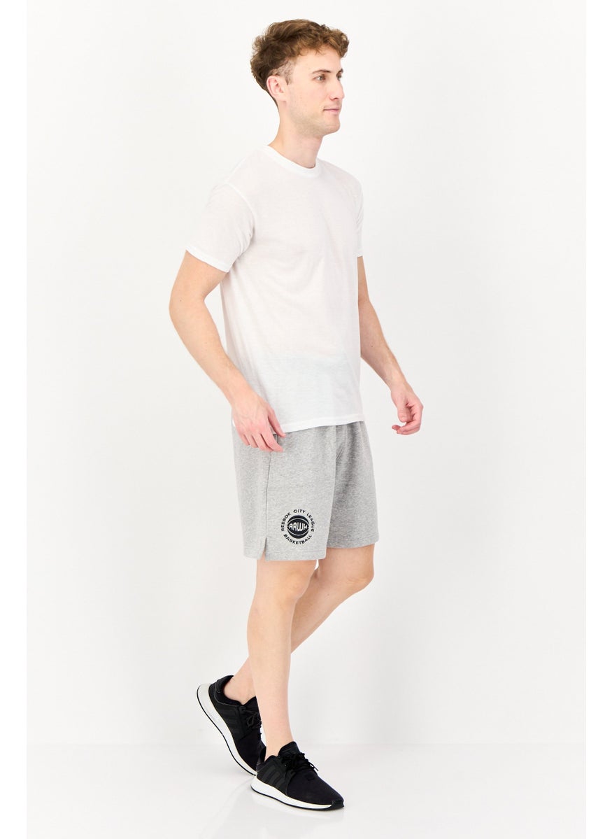 Reebok Men Sportswear Fit Outdoor Shorts, Grey  - Image 4