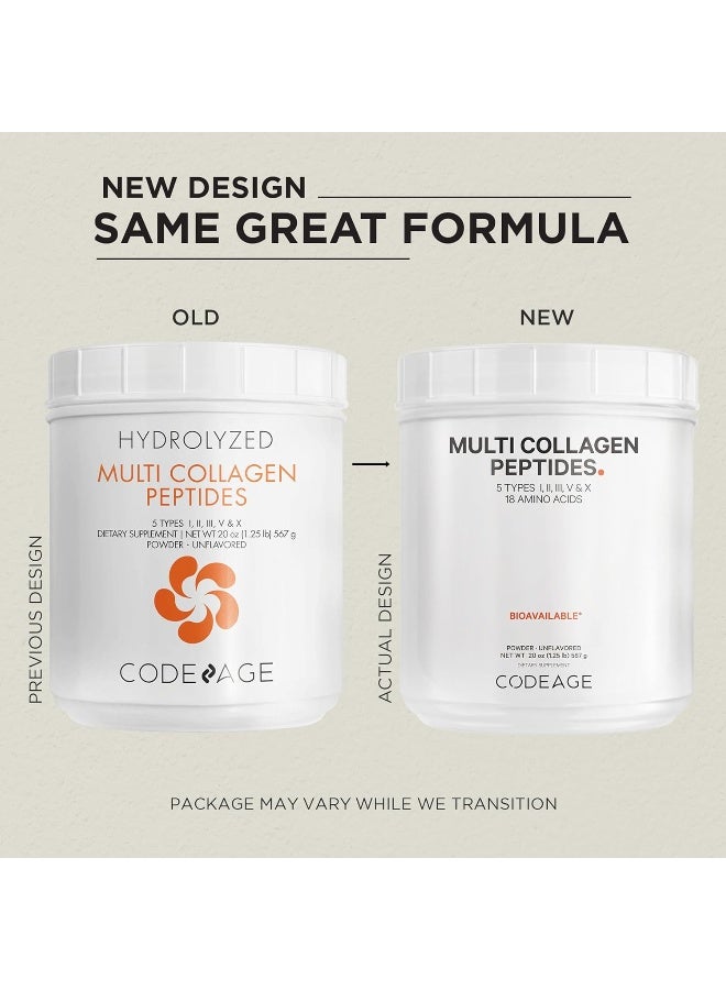 Codeage مسحوق بروتين متعدد الكولاجين المهدرج - 20 أونصة - Image 3