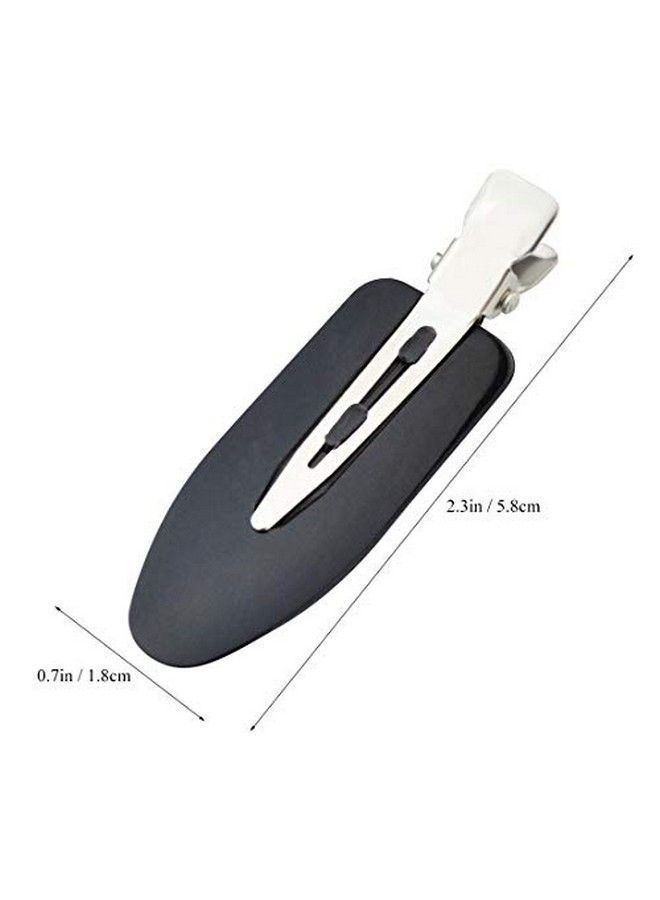 Wobe 24 Pcs No Bend Hair Clips Pin Curl Clips No Crease Hair Clip For Hairstyle Bangs Finger Waves Makeup Application Hairdressing Hairpins Styling Clips For Hair Salon Black Pink White - Image 4