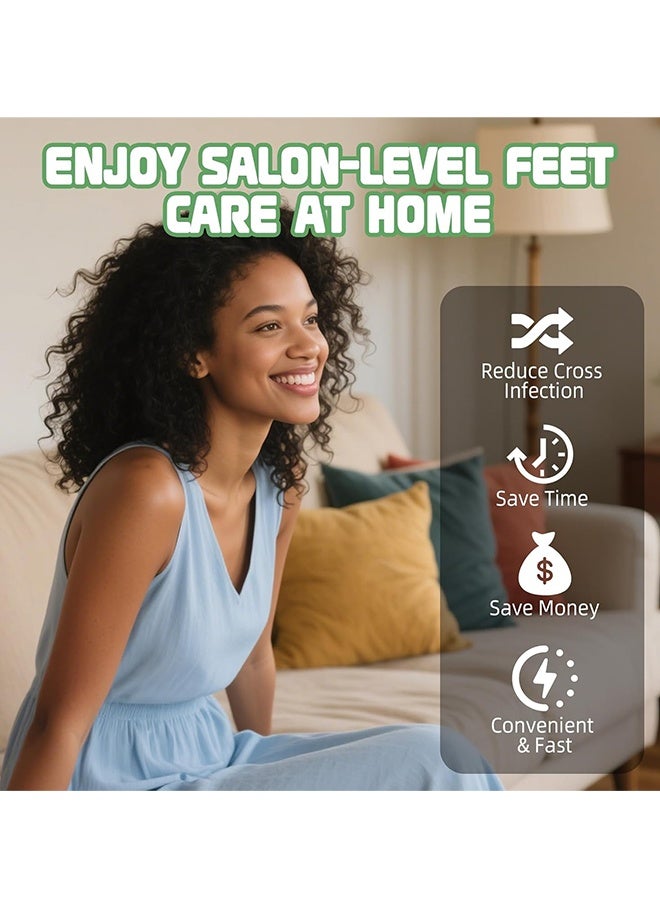 OceAura Foot Peeling Spray, Tea Tree Foot Exfoliator Spray, Vegan Botanicals, Moisturizing & Smooth Feet Skin, Gently Exfoliates Away Rough, Dry Skin, 120ml - Image 5
