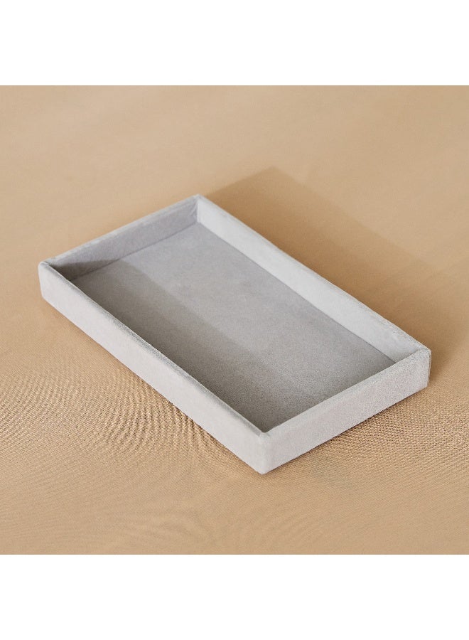 Home Box Velour Jewellery Tray for Medium Size Drawer 21.6 x 2.4 x 12.2 cm - Image 2
