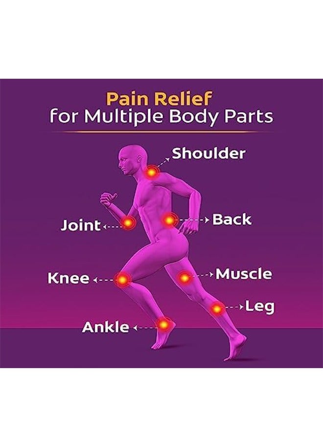 Moov Fast Pain Relief Cream，Joint Pain Reliever Cream，Relieves Back Pain,Plant Herbal Ingredients, Suitable For Shoulders, Neck, Waist, Legs, Knee Joints And Other Parts  - Image 5