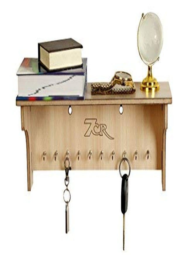 7CR Wall Mounted Shelf with Key Holder - Image 1