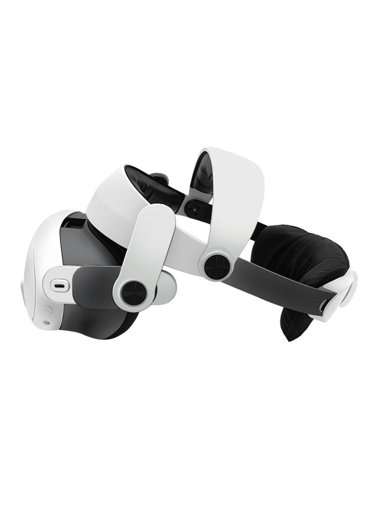 Elite Adjustable VR Head Strap Compatible with Oculus Quest 3 - Upgraded Polymer Material for Enhanced Durability, Multi-Angle Adjustment for Perfect Fit, Comfortable  Replaceable Headwear for Even - Image 1