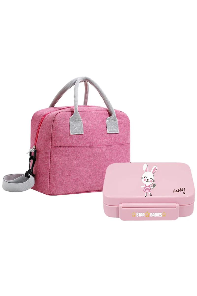 STAR BABiES Star babies- Insulated Lunch Bag with 5 compartment Lunch Box