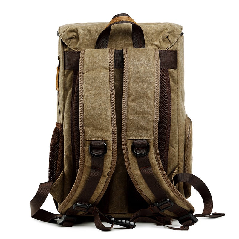 Wear-Resistant Shoulder Waterproof Pography Bag Retro Men'S And Women'S Waterproof Shoulder Liner Lens Bag Slr Digital Camera Bag - Image 4