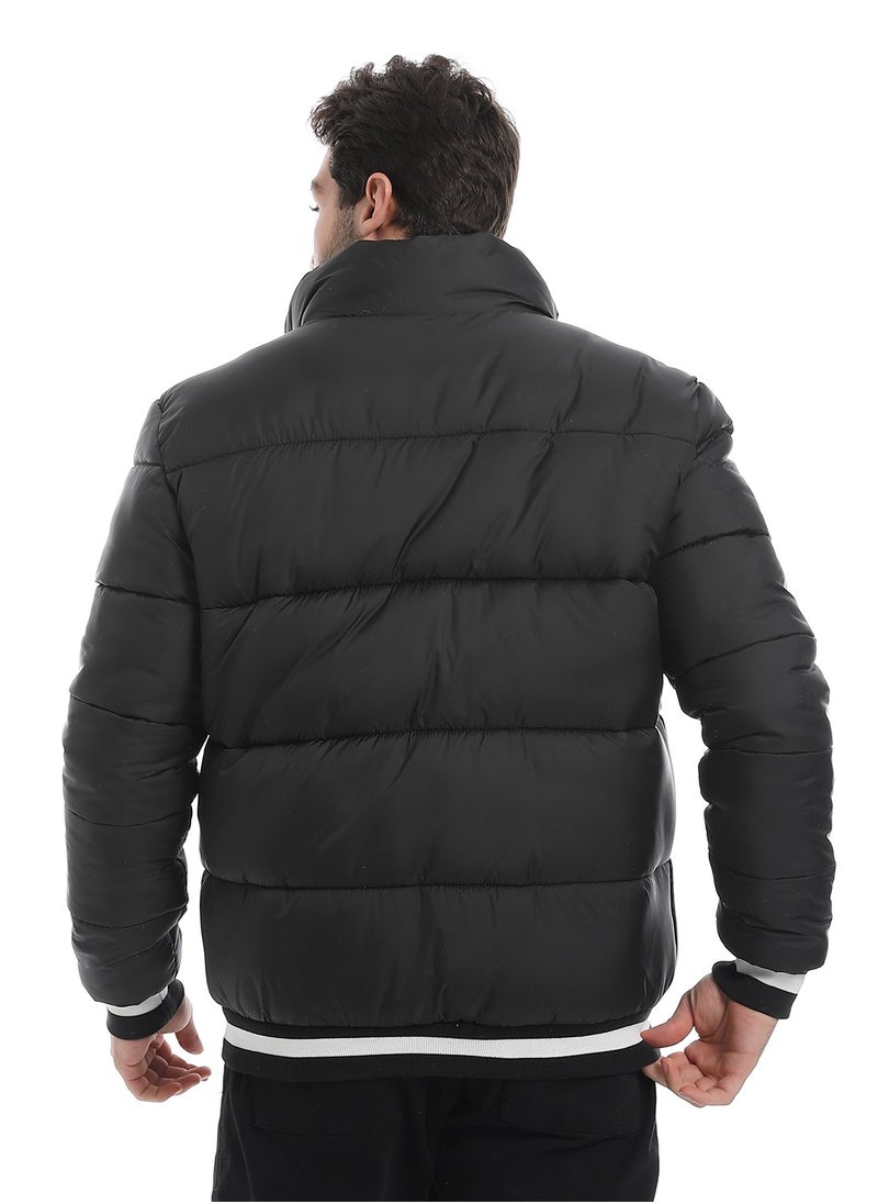 Pavone Men's Winter Puffer Jacket - Black - pzsku/Z126B2380682E2AE298AEZ/45/_/1738525101/2e88b8c5-0db3-4e2d-b682-1bd9a28b137a