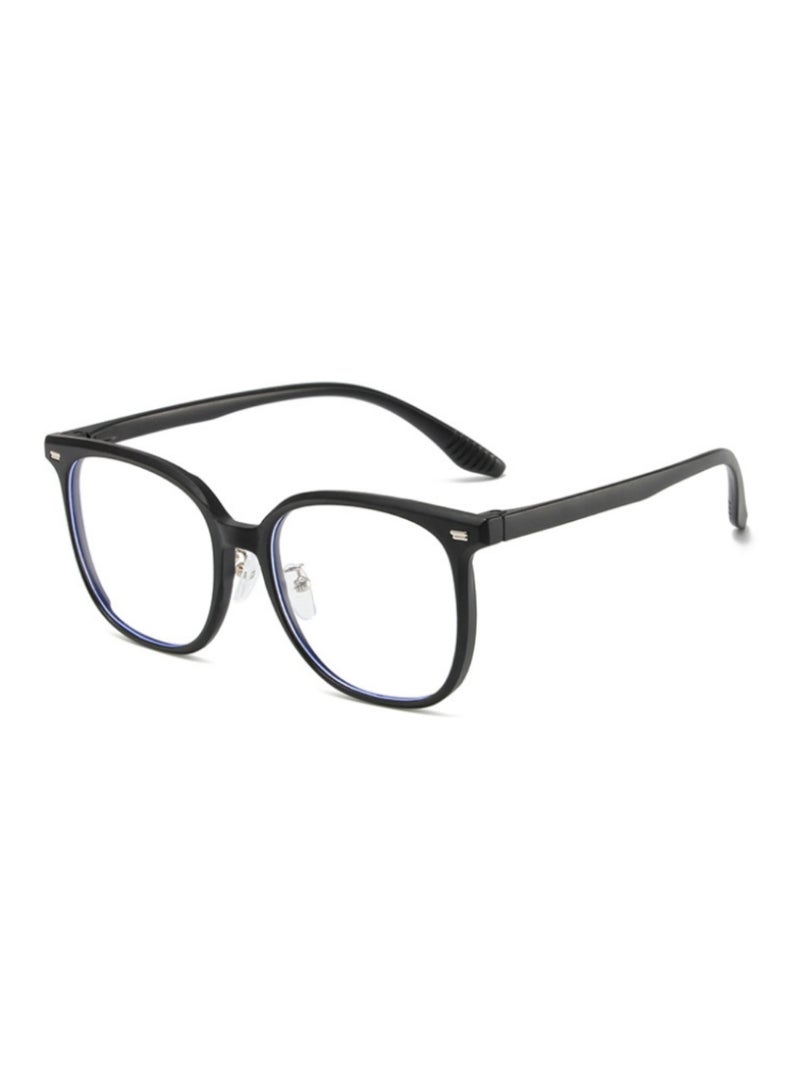 Urban Utility Blue Light Blocking Optical Eyeglasses - Stylish Oversized Frames, Clear Lens, Polarized. Top-rated Bluelight Protection for Reading, Work, & Screen Time. Vintage-Inspired, Lightweight Design. - Image 2