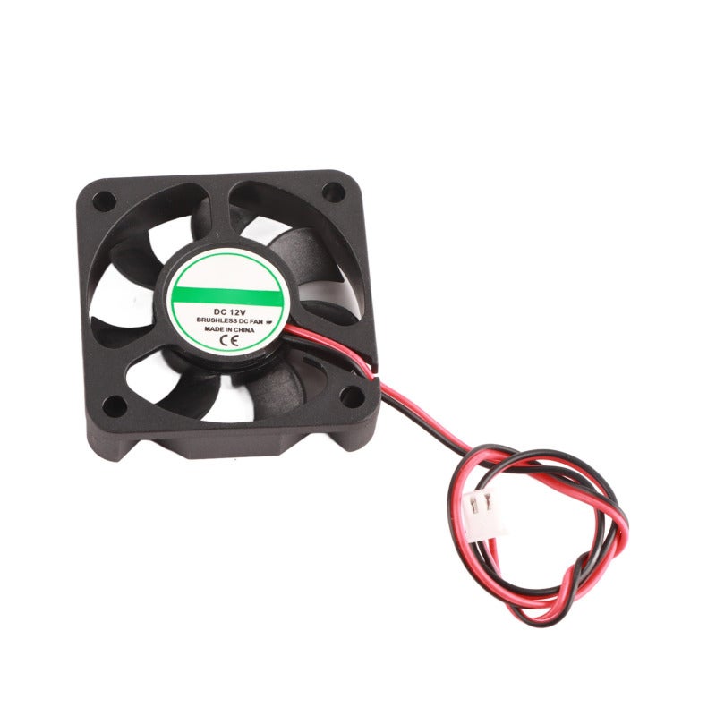 3D Printer Cooling Fan: 5010 12V 2Pin ABS Low Noise(30dB) - Large Air Volume(8-14CFM) High Speed(4000-6500 R/min) Cooling Fan for 3D Printer DIY Projects - Image 2