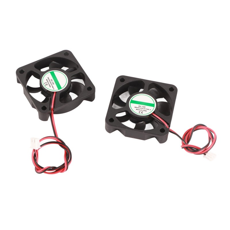 3D Printer Cooling Fan: 5010 12V 2Pin ABS Low Noise(30dB) - Large Air Volume(8-14CFM) High Speed(4000-6500 R/min) Cooling Fan for 3D Printer DIY Projects - Image 1