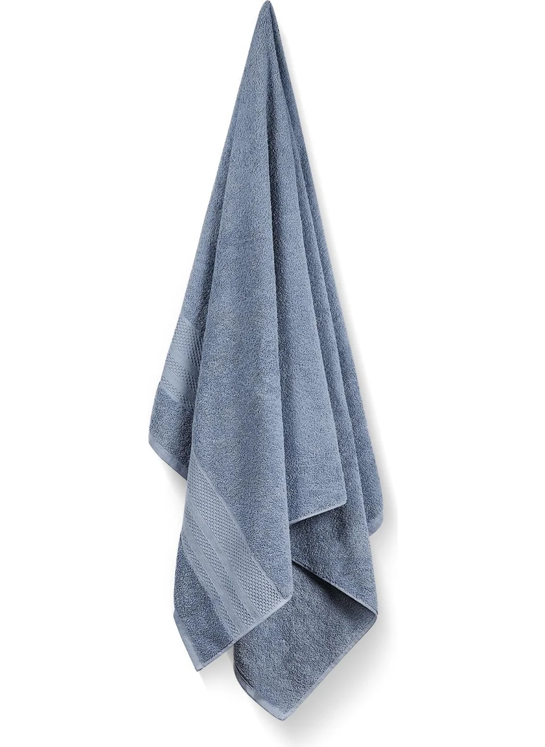 Bluenity Softy - Cotton Extra Soft Body Towel 90 x 150 Blue