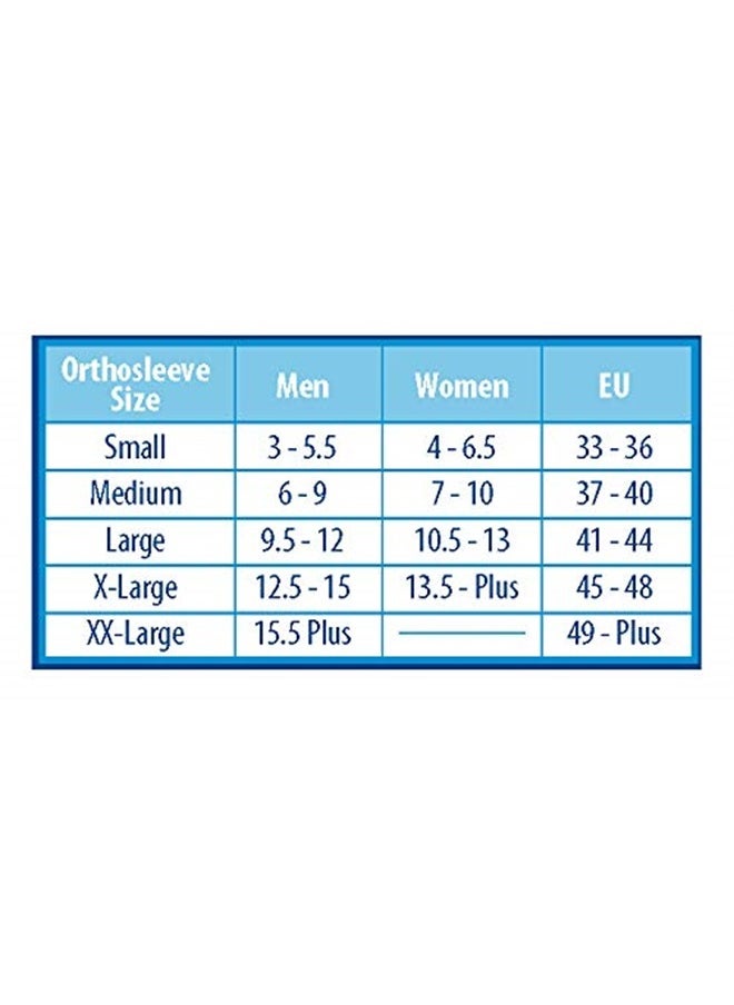 OrthoSleeve - Non-binding Diabetic Wellness Socks improve circulation and help with neuropathy, sensitive feet, edema, and swelling - Image 1